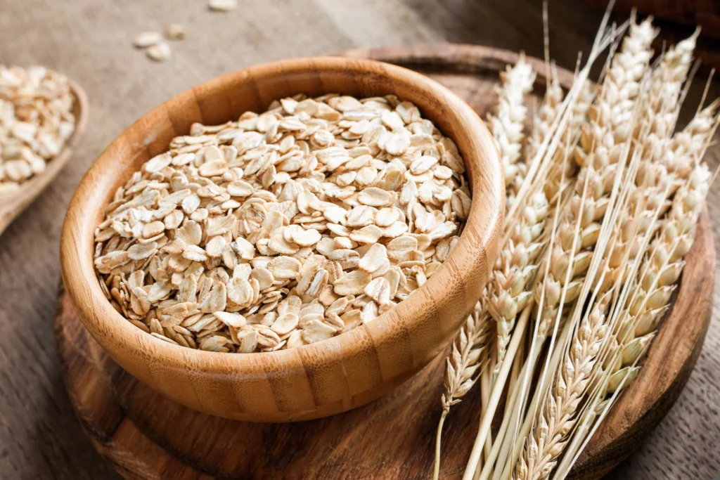 Oatmeal and buttermilk for sun tan
